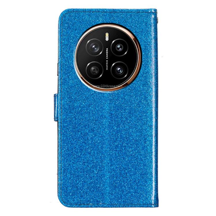 For Honor Magic7 Pro Glitter Powder Flip Leather Phone Case