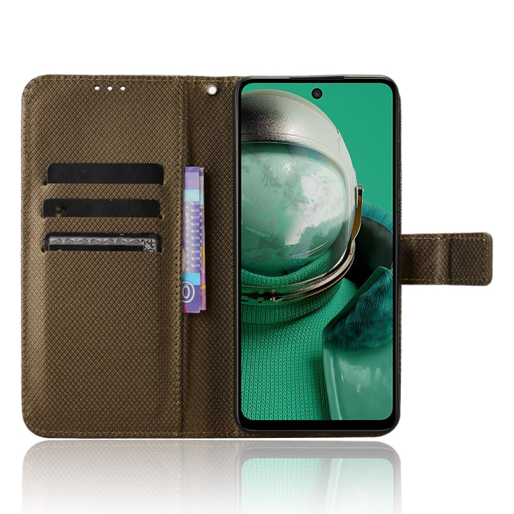 For HMD Pulse Pro / Pulse / Pulse+ Diamond Texture Leather Phone Case
