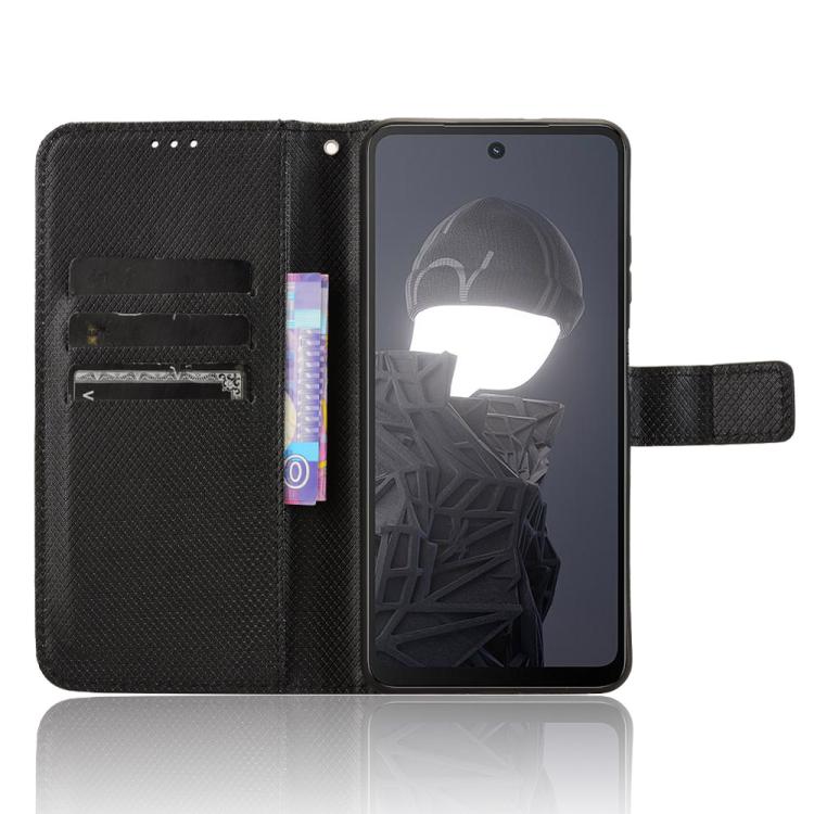 For HMD Fusion 5G Diamond Texture Leather Phone Case