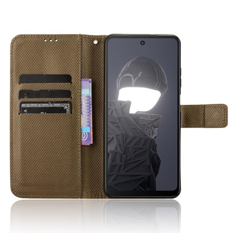 For HMD Fusion 5G Diamond Texture Leather Phone Case