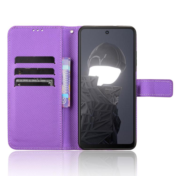 For HMD Fusion 5G Diamond Texture Leather Phone Case