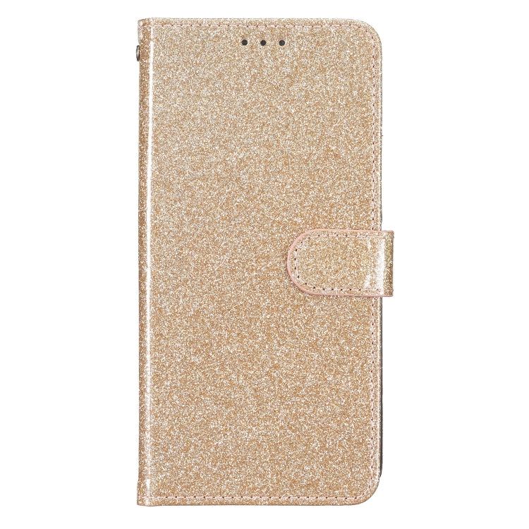For Redmi Note 14 5G Glitter Powder Flip Leather Phone Case