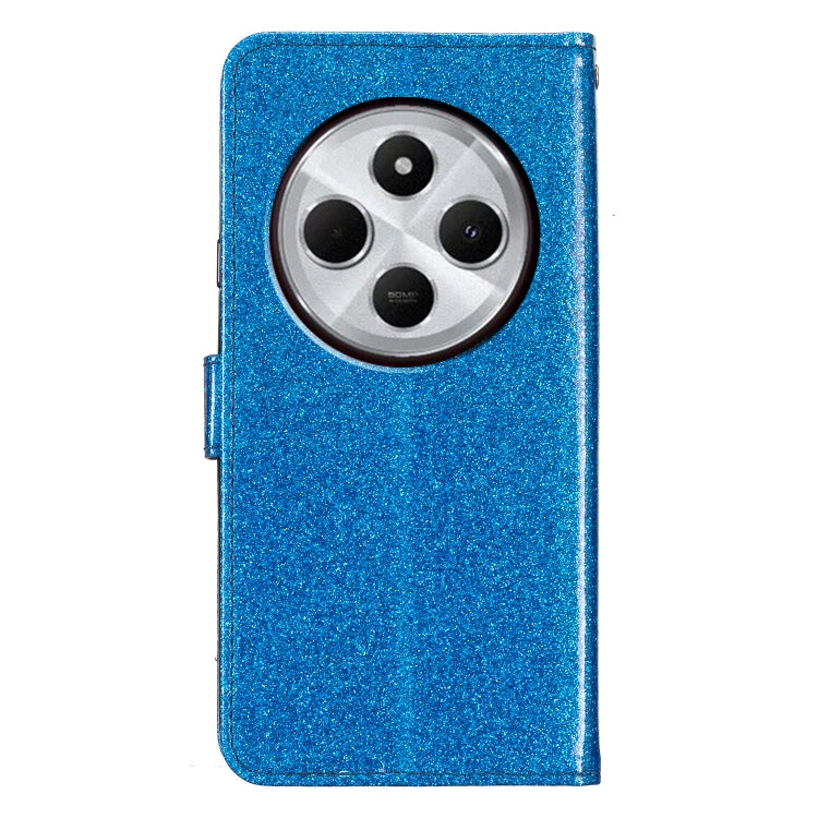 For Redmi A4 5G Glitter Powder Flip Leather Phone Case