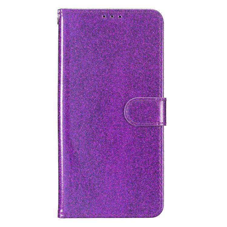 For Redmi Note 14 4G 163.25mm Glitter Powder Flip Leather Phone Case
