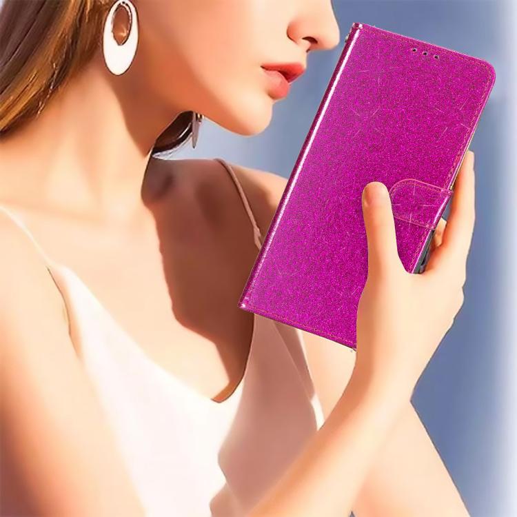For Redmi 15C 5G/4G EU 173mm/Poco C85 5G Glitter Powder Flip Leather Phone Case