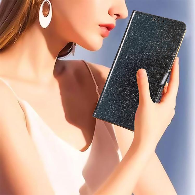 For Redmi 15C 5G / 4G Global 171mm Glitter Powder Flip Leather Phone Case