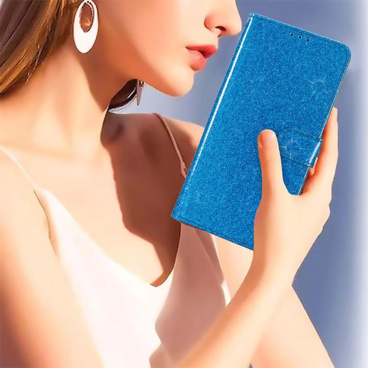 For Redmi 15C 5G / 4G Global 171mm Glitter Powder Flip Leather Phone Case