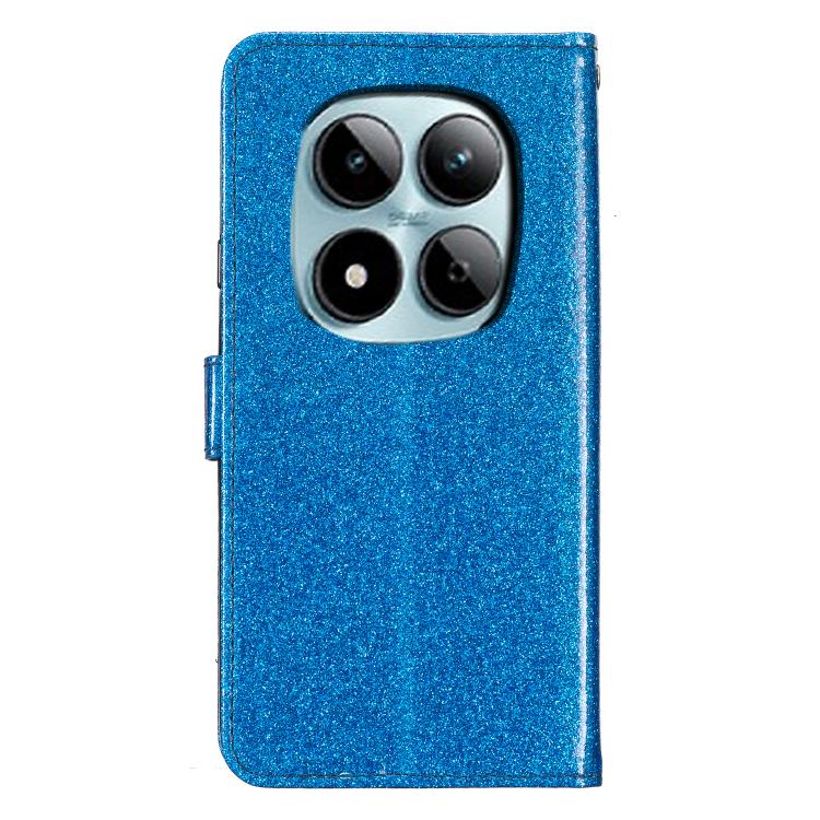For Redmi Note 15 Pro 5G Global 163.6mm Glitter Powder Flip Leather Phone Case