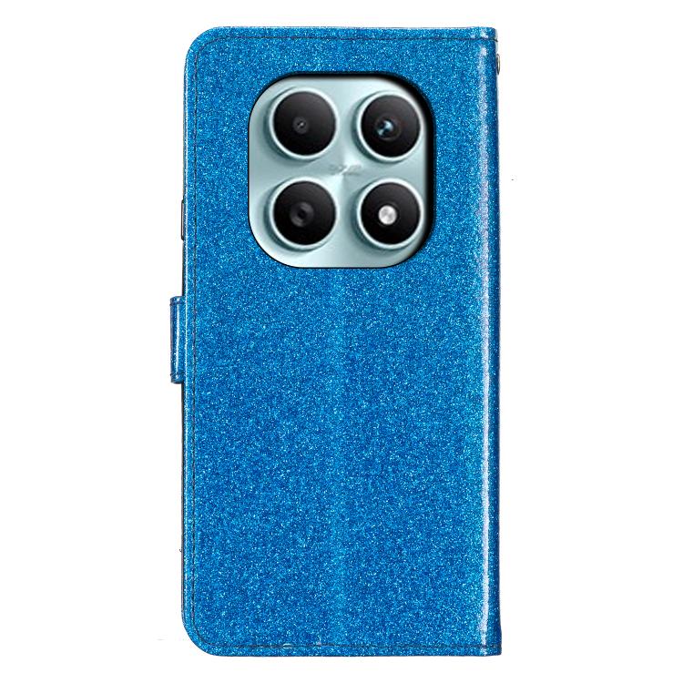 For Redmi Note 15 4G / 5G Global 164mm Glitter Powder Flip Leather Phone Case