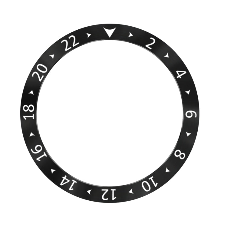 For Samsung Galaxy Watch 7 40mm Style C Smart Watch Dial Stainless Steel Bezel Ring Cover