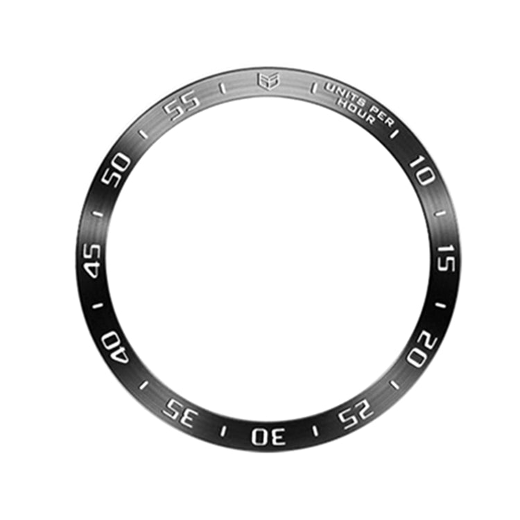 For Samsung Galaxy Watch 7 44mm Style A Smart Watch Dial Stainless Steel Bezel Ring Cover