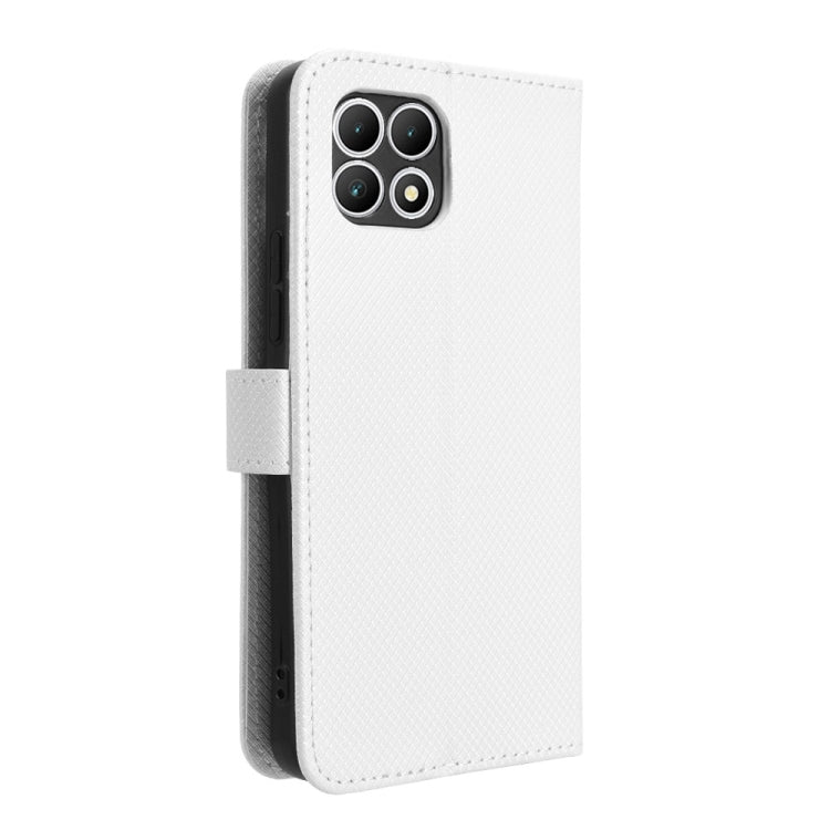 For T-Mobile Revvl 7 5G Diamond Texture Leather Phone Case
