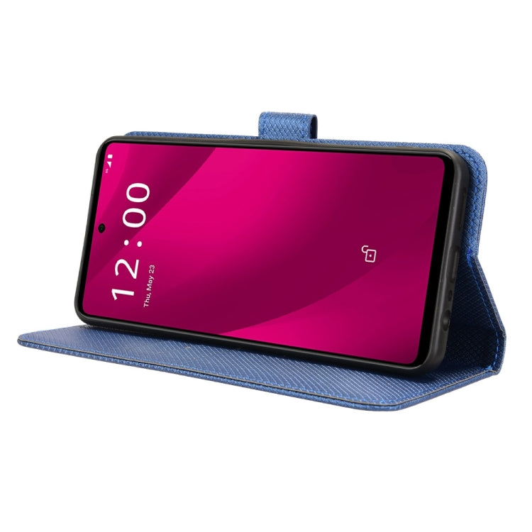 For T-Mobile Revvl 7 Pro 5G Diamond Texture Leather Phone Case