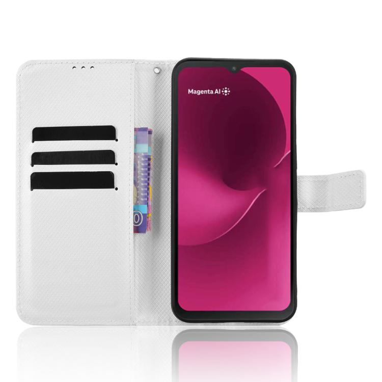 For T-Mobile Revvl 8 5G Diamond Texture Leather Phone Case