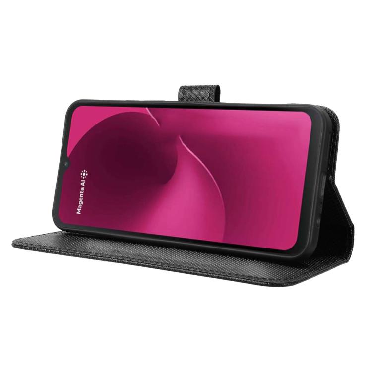 For T-Mobile Revvl 8 5G Diamond Texture Leather Phone Case