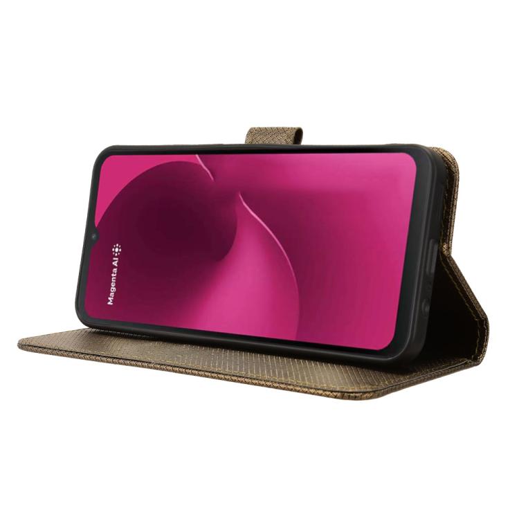 For T-Mobile Revvl 8 5G Diamond Texture Leather Phone Case