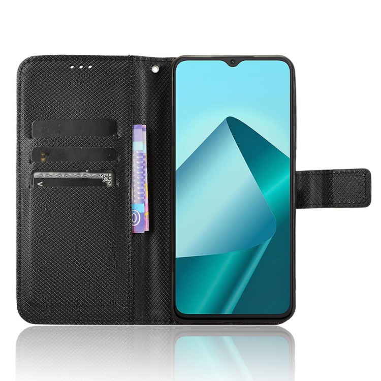 For Wiko T20 Diamond Texture Leather Phone Case