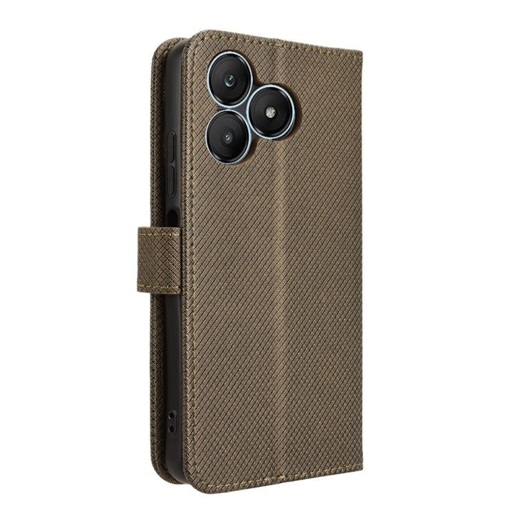 For Wiko T20 Diamond Texture Leather Phone Case