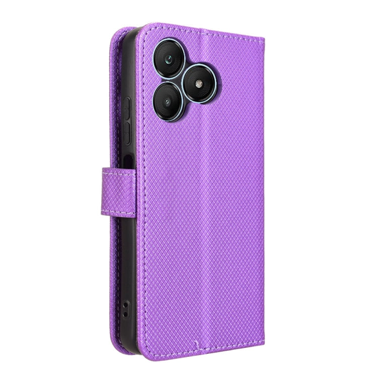For Wiko T20 Diamond Texture Leather Phone Case
