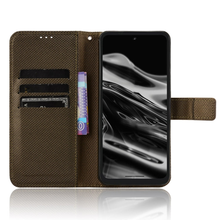 For XReal Beam Pro Diamond Texture Leather Phone Case