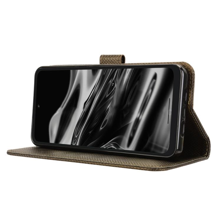 For XReal Beam Pro Diamond Texture Leather Phone Case