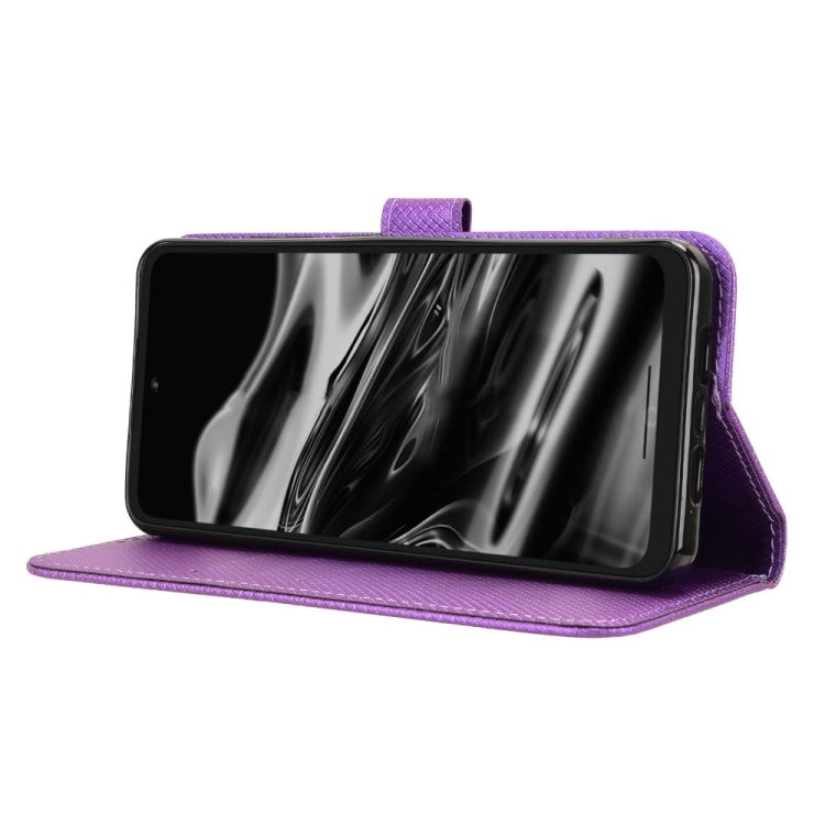 For XReal Beam Pro Diamond Texture Leather Phone Case