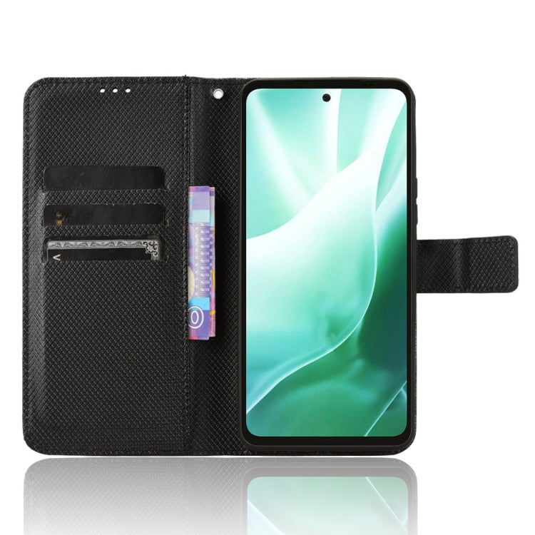 For Fujitsu Arrows We2 Plus Diamond Texture Leather Phone Case