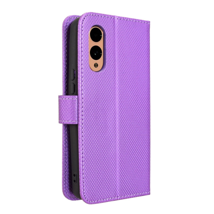 For Fujitsu Arrows We2 Diamond Texture Leather Phone Case