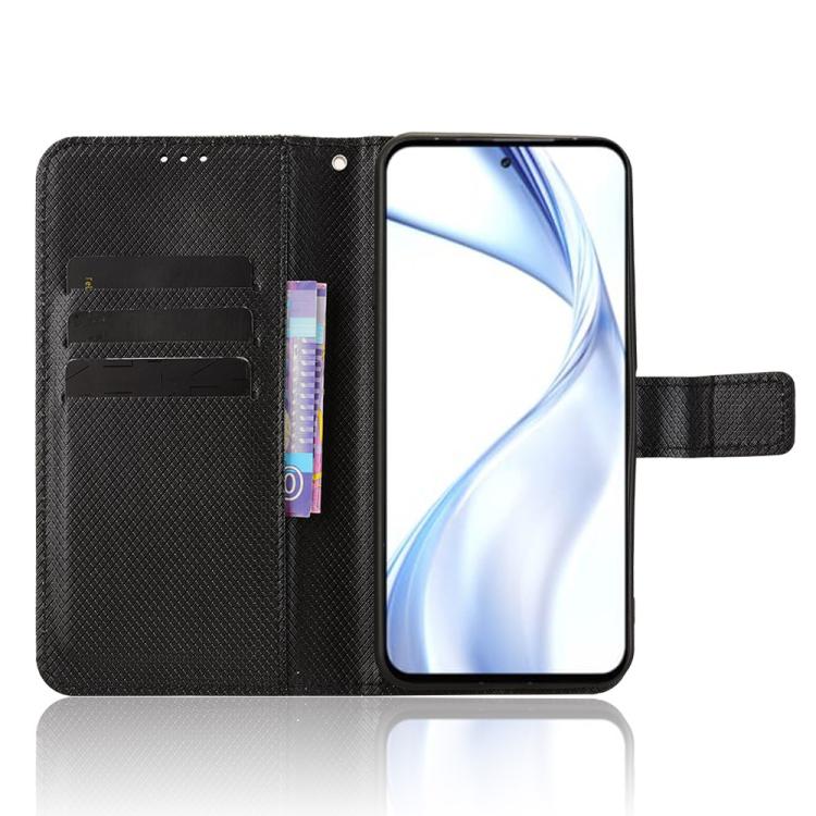 For Fujitsu Arrows Alpha F-51F Diamond Texture Leather Phone Case
