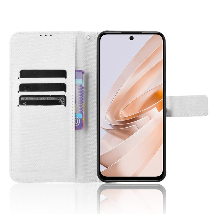 For Redmi 13 4G / Note 13R 5G Diamond Texture Leather Phone Case