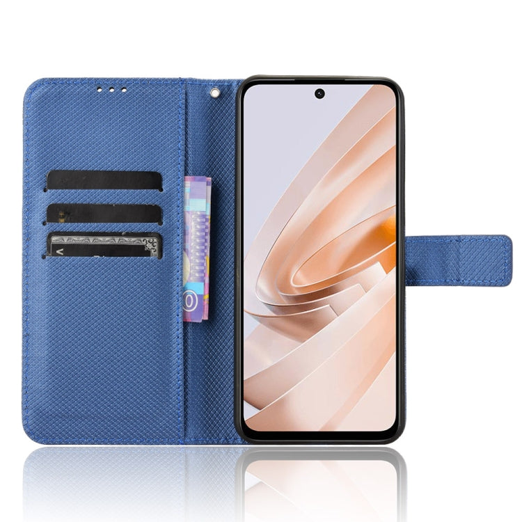 For Redmi 13 4G / Note 13R 5G Diamond Texture Leather Phone Case