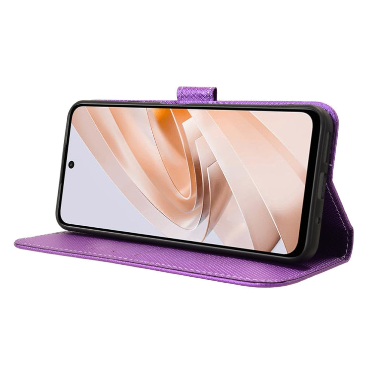 For Redmi 13 4G / Note 13R 5G Diamond Texture Leather Phone Case