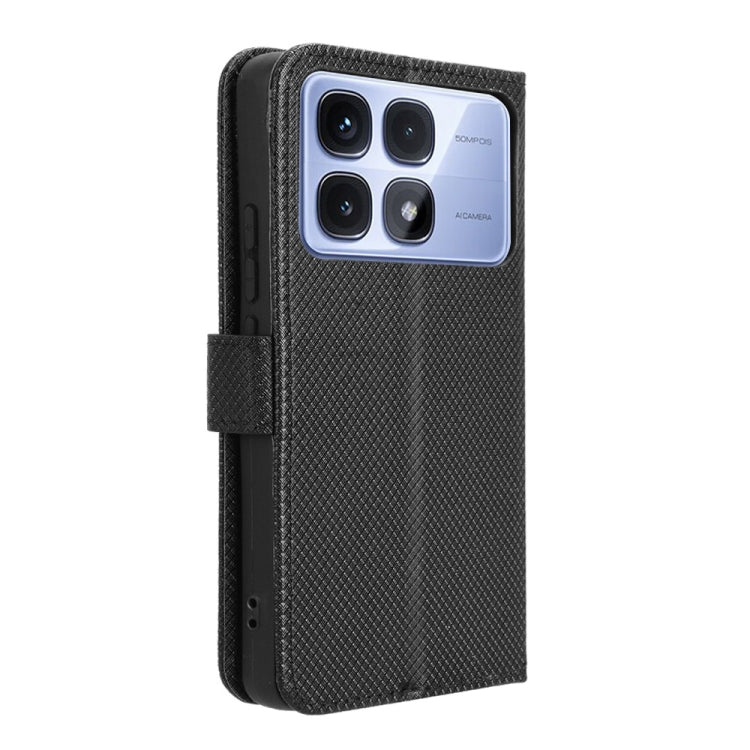 For Redmi K70 Ultra Diamond Texture Leather Phone Case