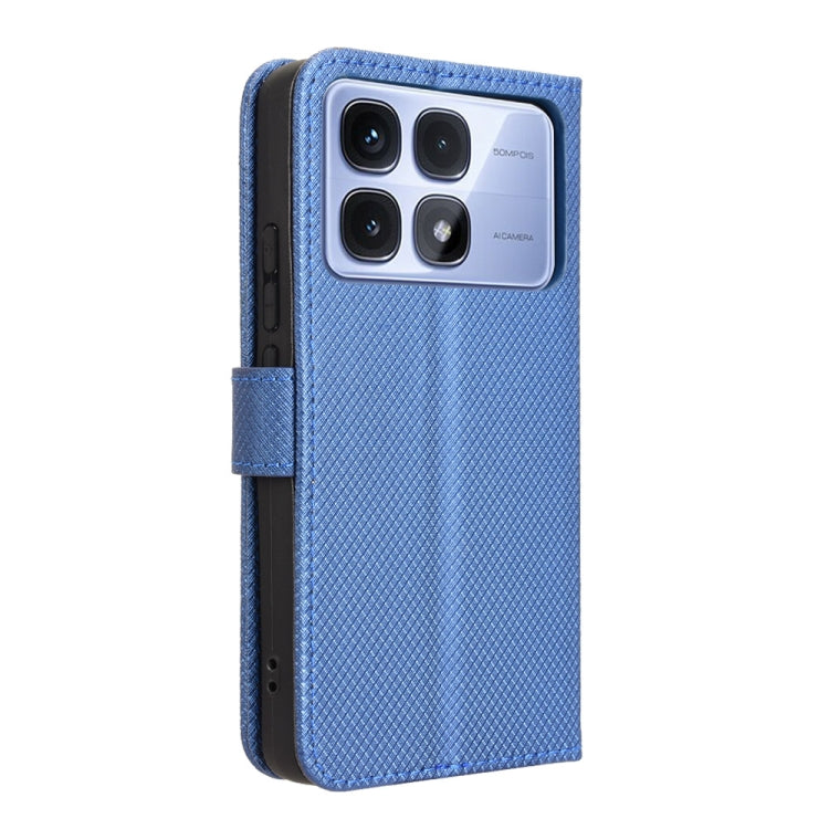 For Redmi K70 Ultra Diamond Texture Leather Phone Case