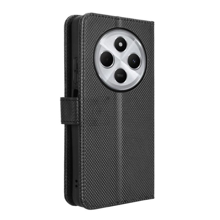 For Redmi 14C 4G Diamond Texture Leather Phone Case