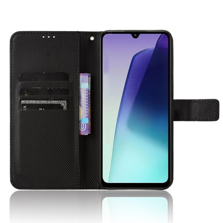 For Redmi 14C 4G Diamond Texture Leather Phone Case