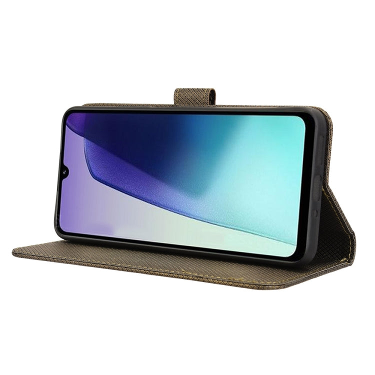 For Redmi 14C 4G Diamond Texture Leather Phone Case