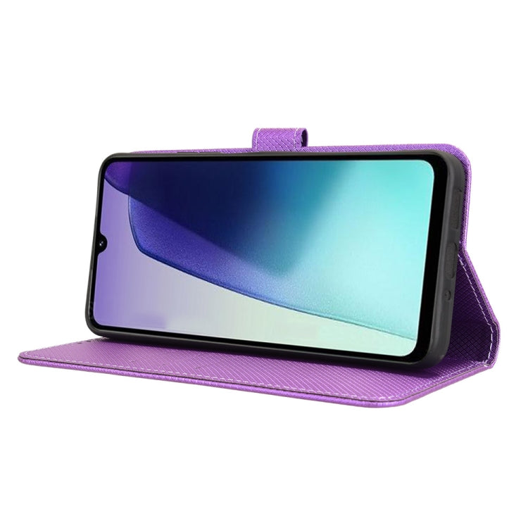 For Redmi 14C 4G Diamond Texture Leather Phone Case
