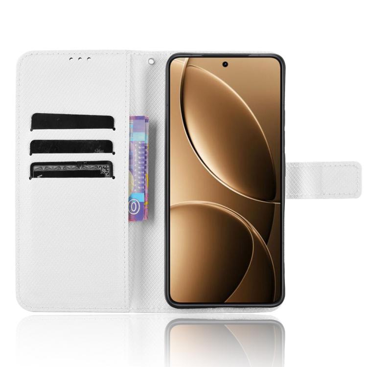 For Redmi K80 / K80 Pro Diamond Texture Leather Phone Case