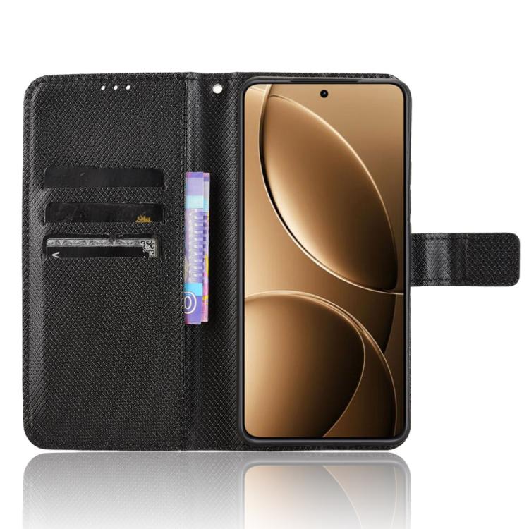 For Redmi K80 / K80 Pro Diamond Texture Leather Phone Case