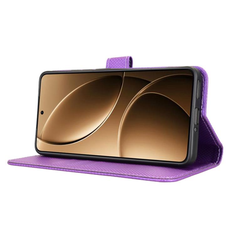 For Redmi K80 / K80 Pro Diamond Texture Leather Phone Case