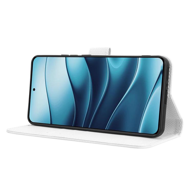 For Redmi Note 14 4G Global 163.25mm Diamond Texture Leather Phone Case