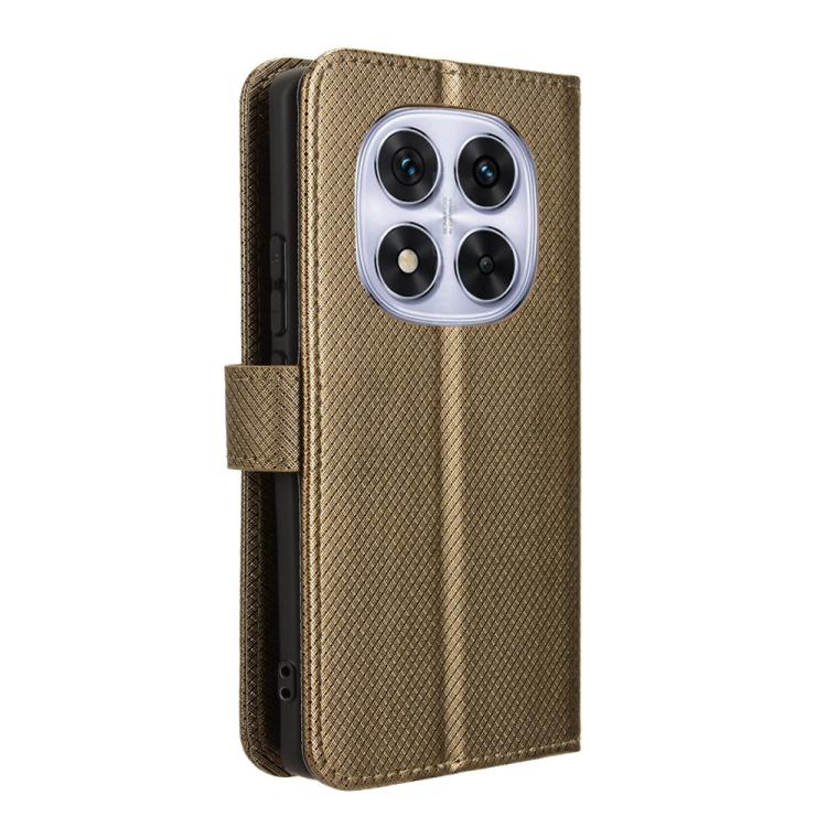 For Redmi Note 14 Pro+ 5G Diamond Texture Leather Phone Case