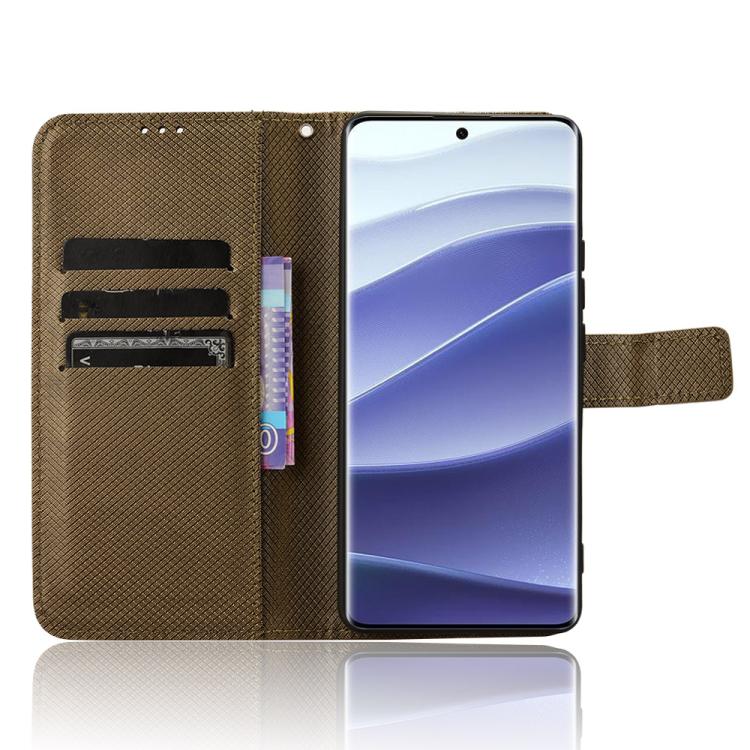 For Redmi Note 14 Pro+ 5G Diamond Texture Leather Phone Case