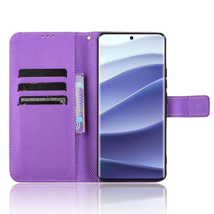 For Redmi Note 14 Pro+ 5G Diamond Texture Leather Phone Case