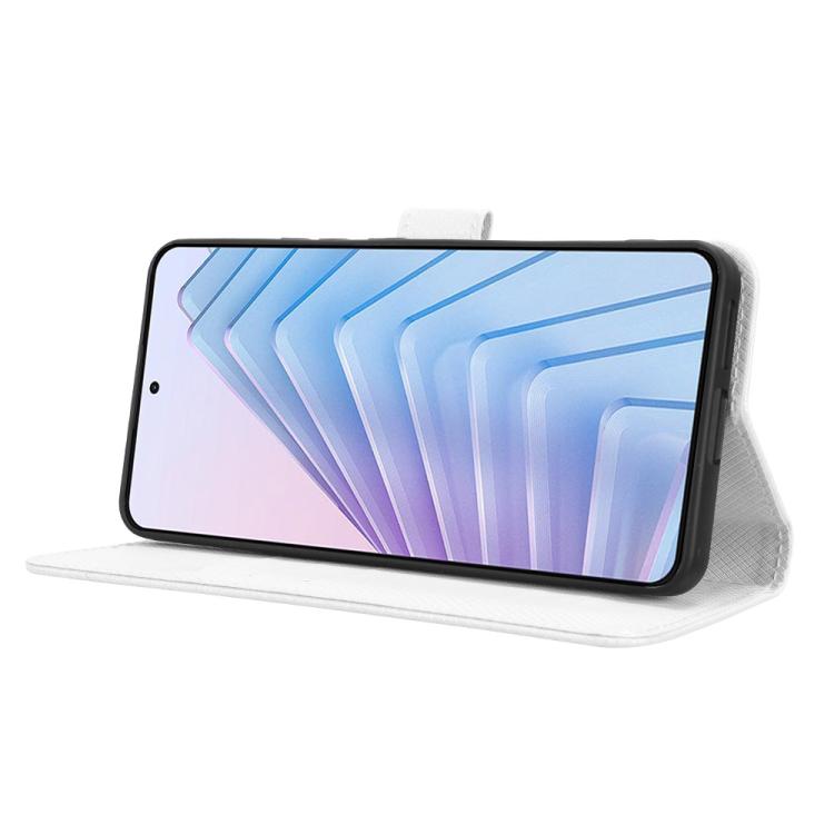 For Redmi Note 14 4G 164.84mm EU Version Diamond Texture Leather Phone Case
