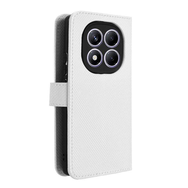 For Redmi Note 14 Pro 4G Diamond Texture Leather Phone Case