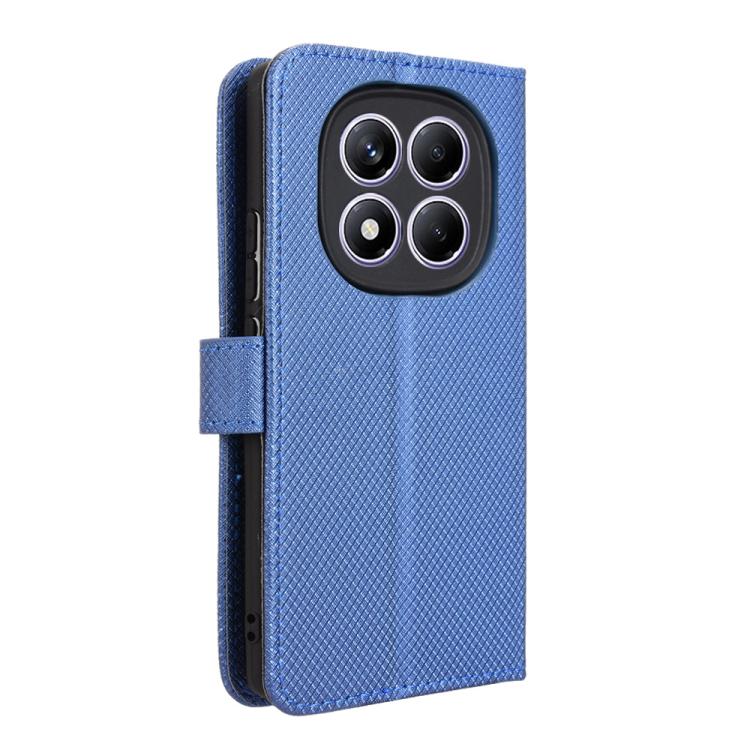 For Redmi Note 14 Pro 4G Diamond Texture Leather Phone Case