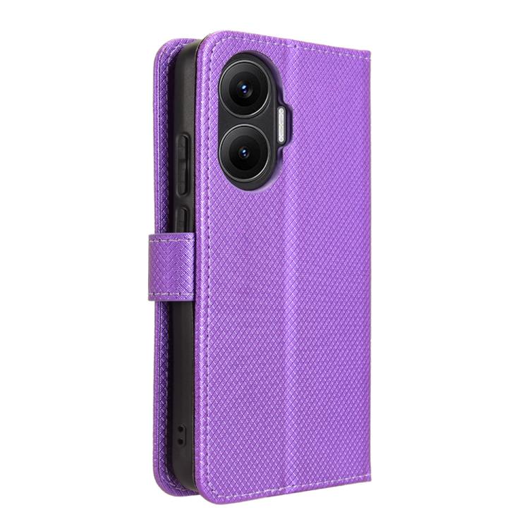 For Redmi Turbo 4 Pro 5G Diamond Texture Leather Phone Case