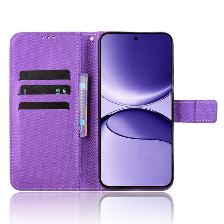 For Redmi Turbo 4 Pro 5G Diamond Texture Leather Phone Case
